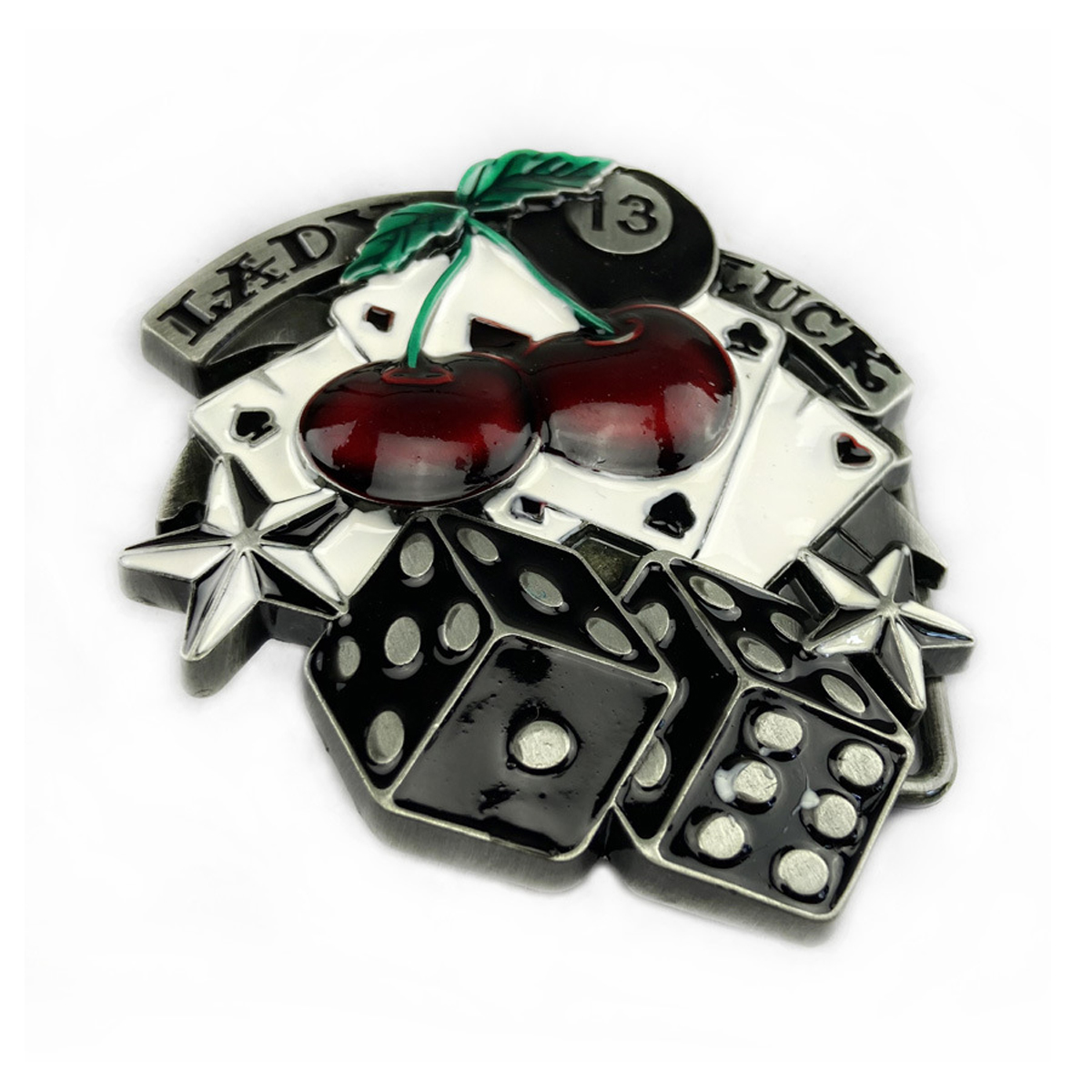 Men'S Accessories Trending - Retro Western Cowboy Lucky Dice Belt