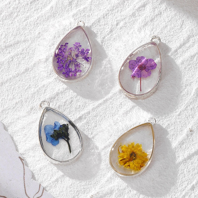 Men Accessories Locket - Free shipping 30pcs/lot Naturally dried flower