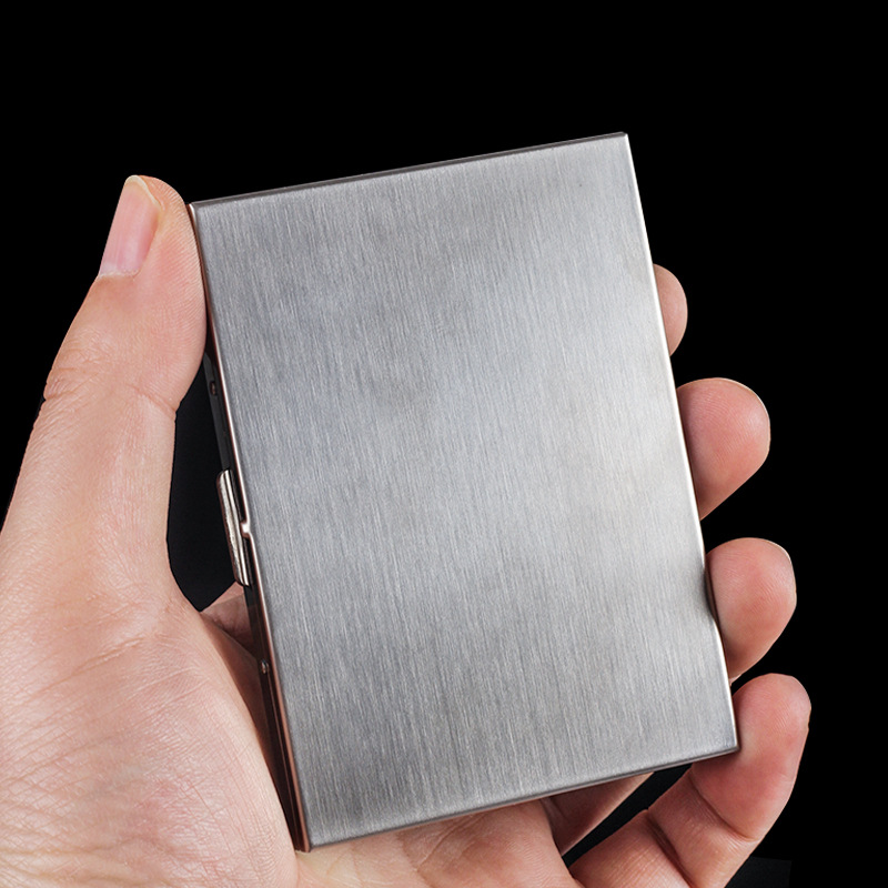 Men'S Accessories - Stainless steel extended Stylish flip up