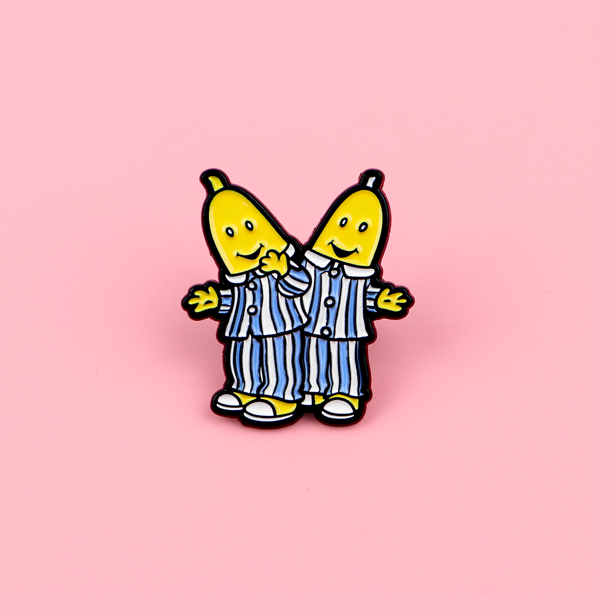 Men Accessories Brooch - Funny Pajama Banana Man Enamel Pins