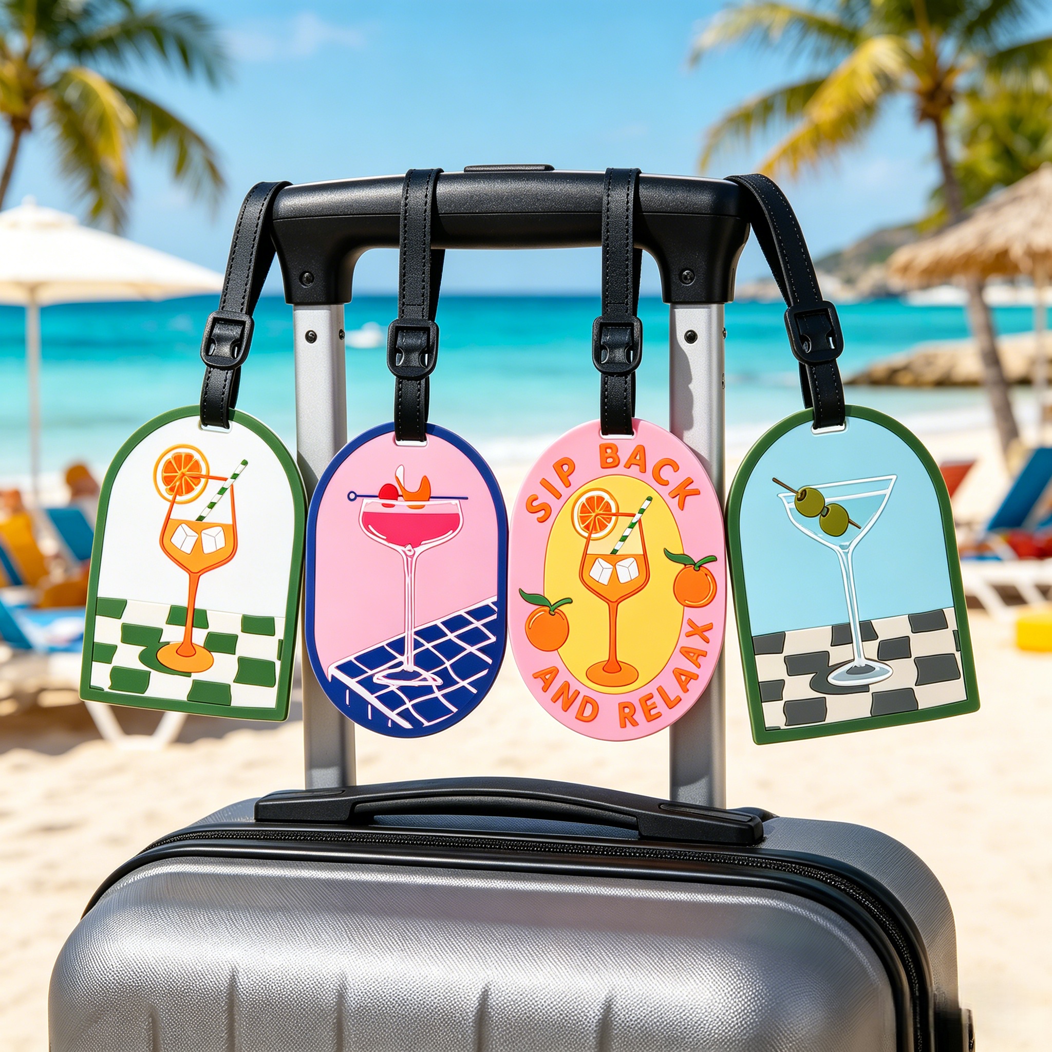 Travel Luggage Tags Privacy Pr - Men'S Accessories Essentials 评论和价格