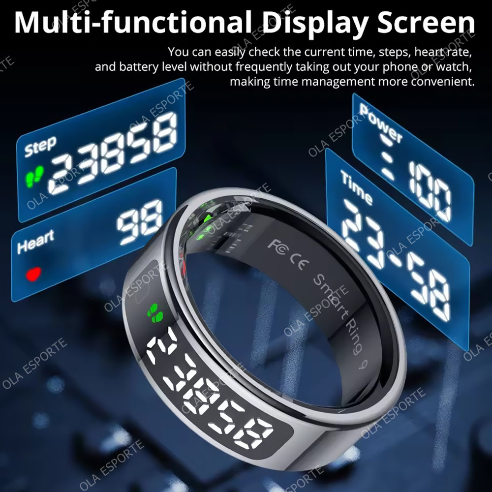 R13 Smart Ring with Display Sc - Men'S Accessories Display 评论和价格