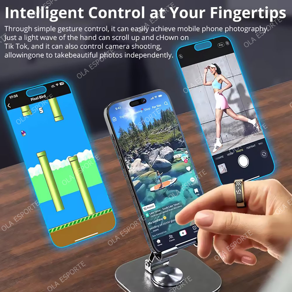 R13 Smart Ring with Display Sc - Men'S Accessories Display 评论和价格