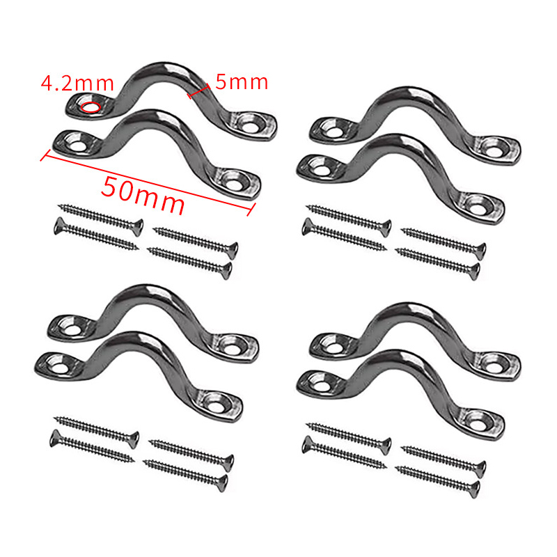 4Pcs Handle 4/5/6MM 316 Stainl - Men'S Accessories 评论和价格