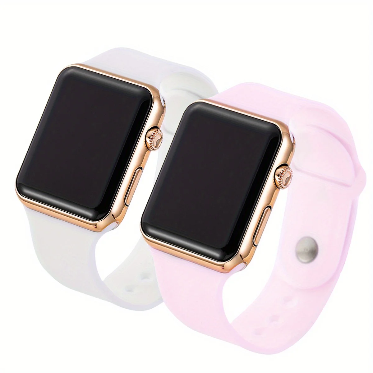 2pcs Couples Watch LED Display - Men'S Accessories Display 评论和价格