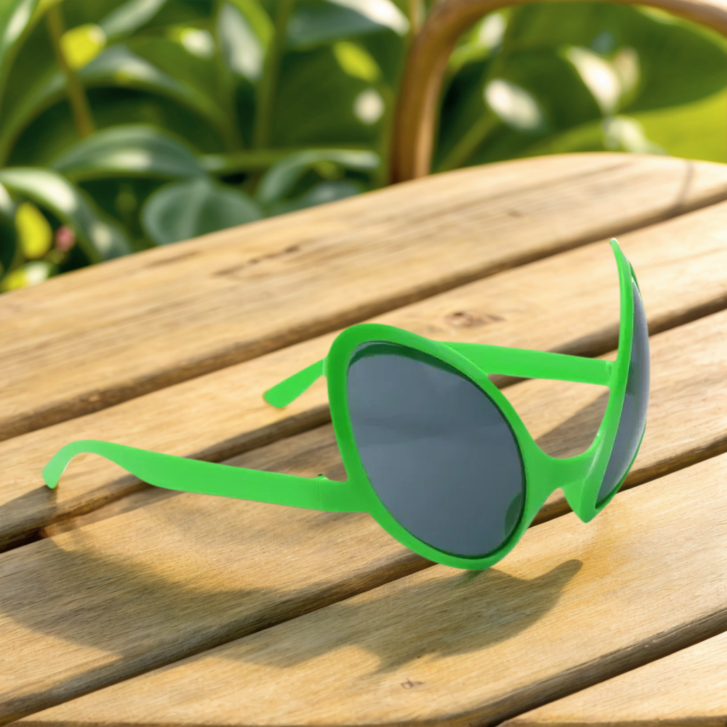 Green Alien Martian Quirky Sun - Men Accessories Fashion 评论和价格