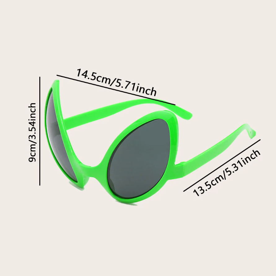 Green Alien Martian Quirky Sun - Men Accessories Fashion 评论和价格
