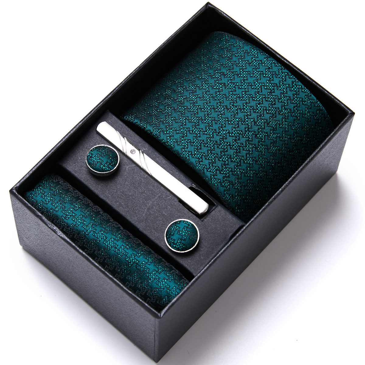 Hot Sale Brand Tie Handkerchie - Neck Tie Set Box 评论和价格