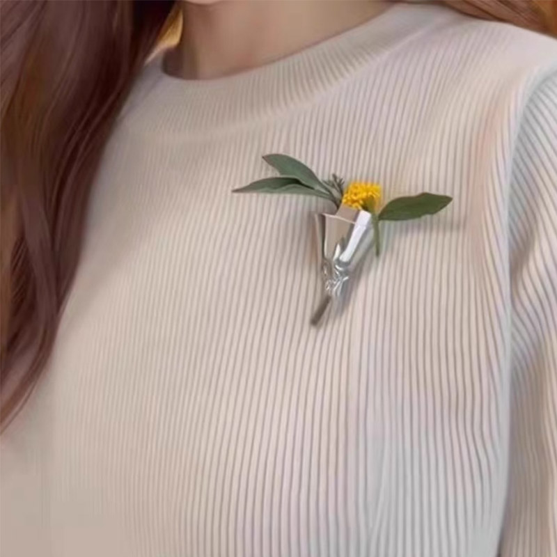 Metal Branch Bouquet Flower Ho - Men Accessories Bouquet 评论和价格