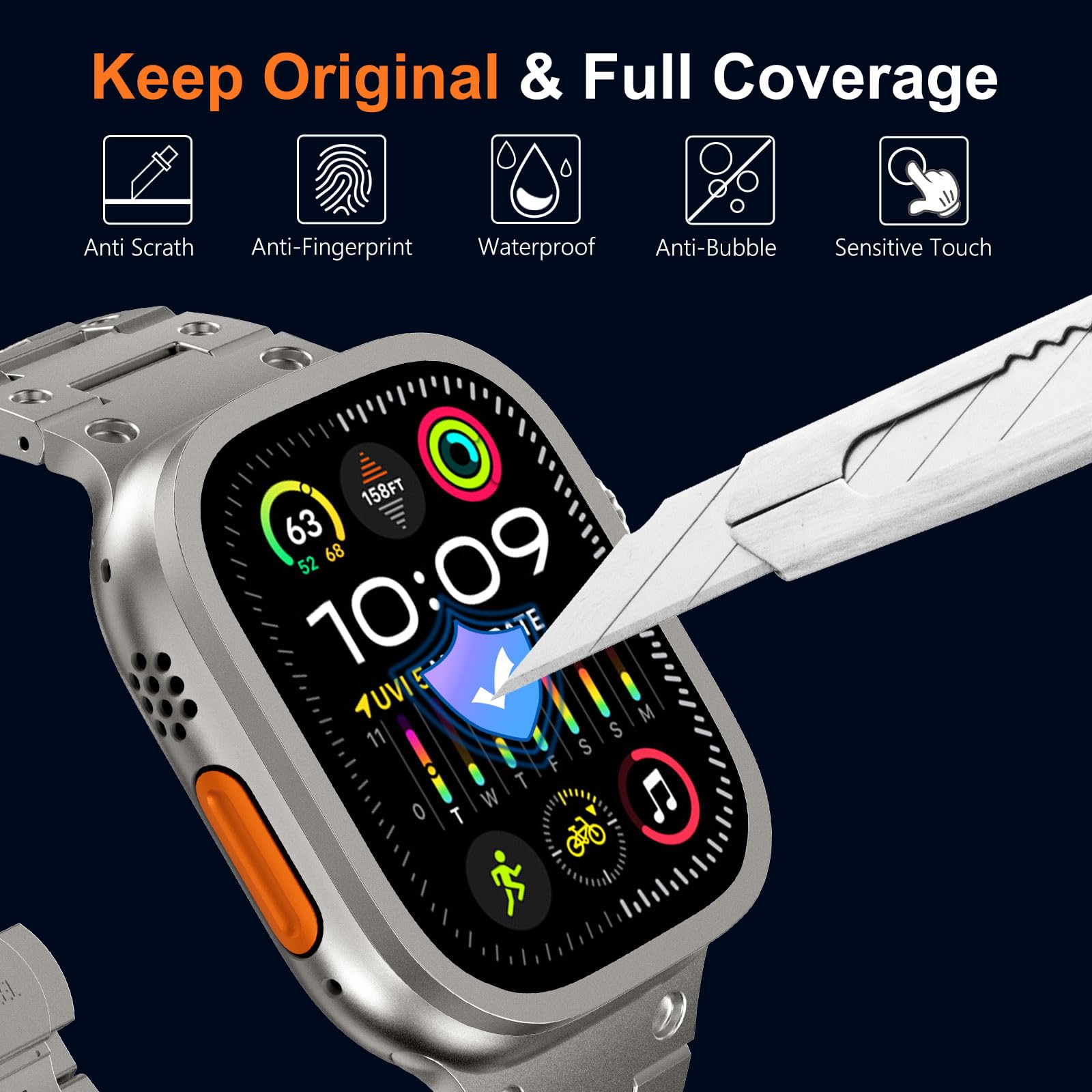 Tempered Glass for Apple Watch - Men'S Accessories Display 评论和价格