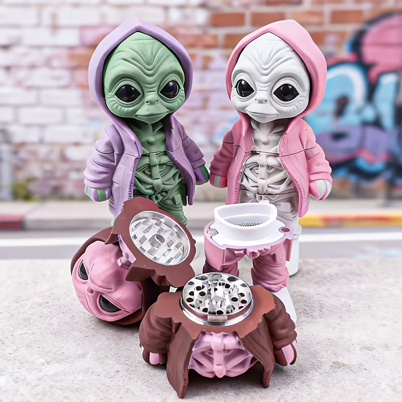 Funny Alien Herb Grinder Spice - Men'S Accessories 评论和价格