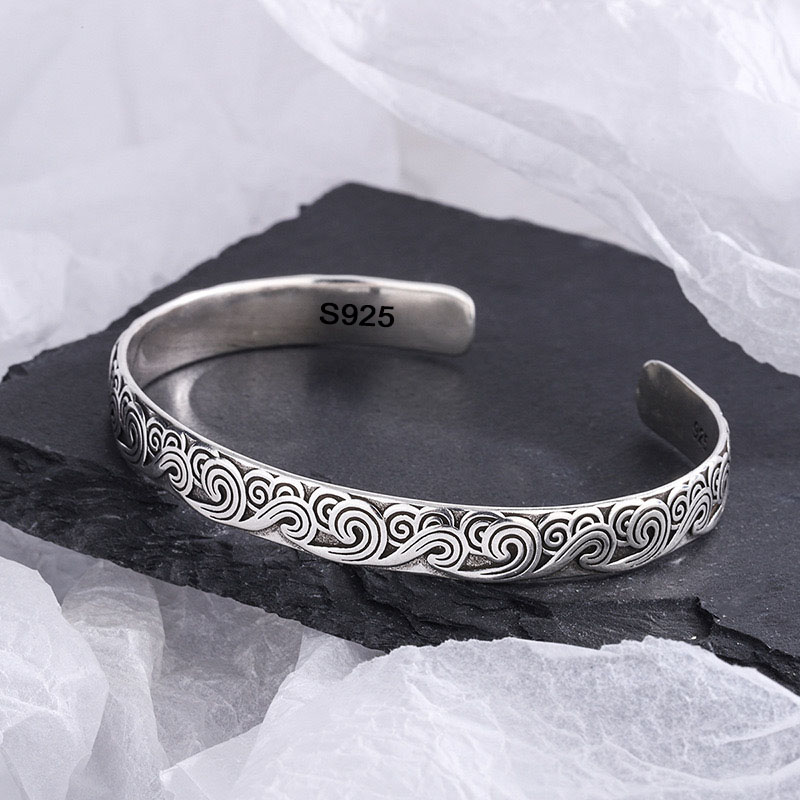 925 Sterling Silver Bracelets  - Men'S Accessories Trending 评论和价格