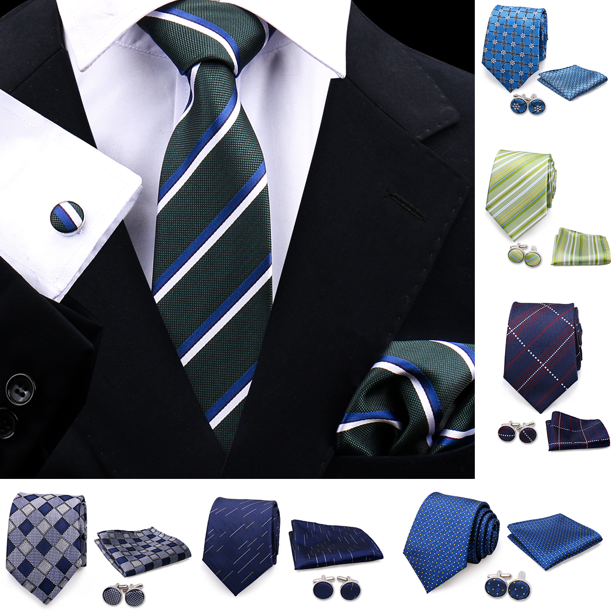 Top Quality Tie Set Gift Box N - Neck Tie Set Box 评论和价格