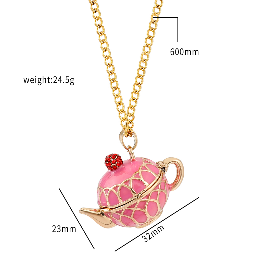 Creative Vintage Teapot Locket - Men Accessories Locket 评论和价格