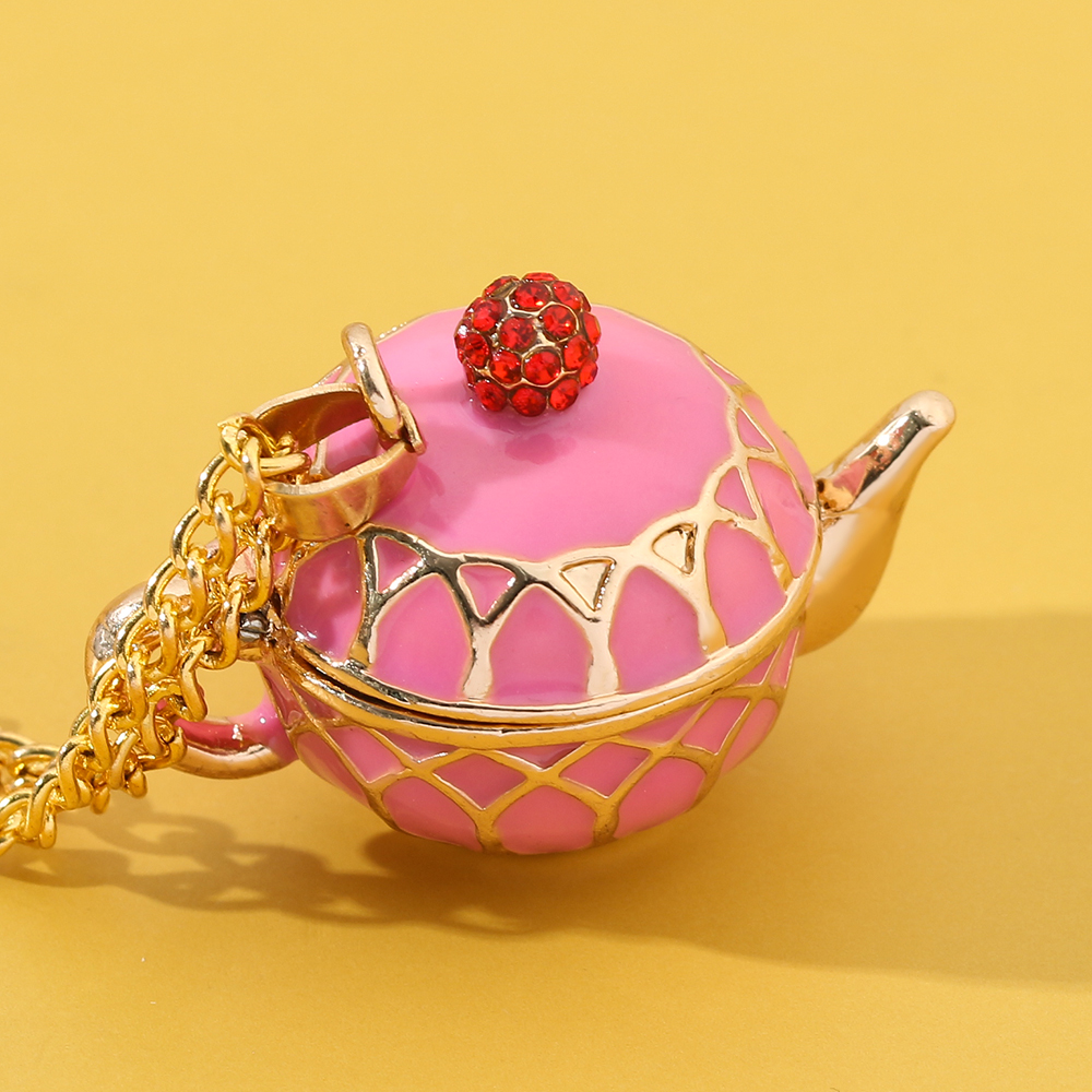 Creative Vintage Teapot Locket - Men Accessories Locket 评论和价格