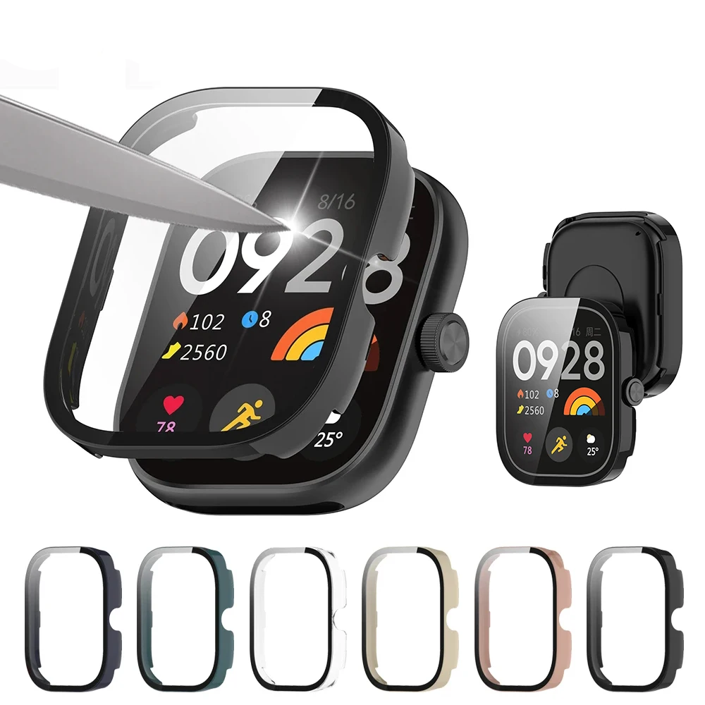 Tempered Glass+Case For Xiaomi - Men'S Accessories Display 评论和价格