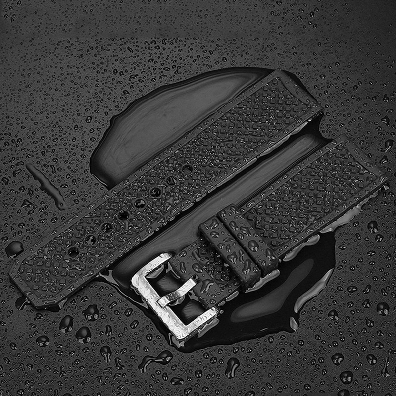 23mm 24mm Fluororubber Watchba - Men'S Accessories Cartier 评论和价格