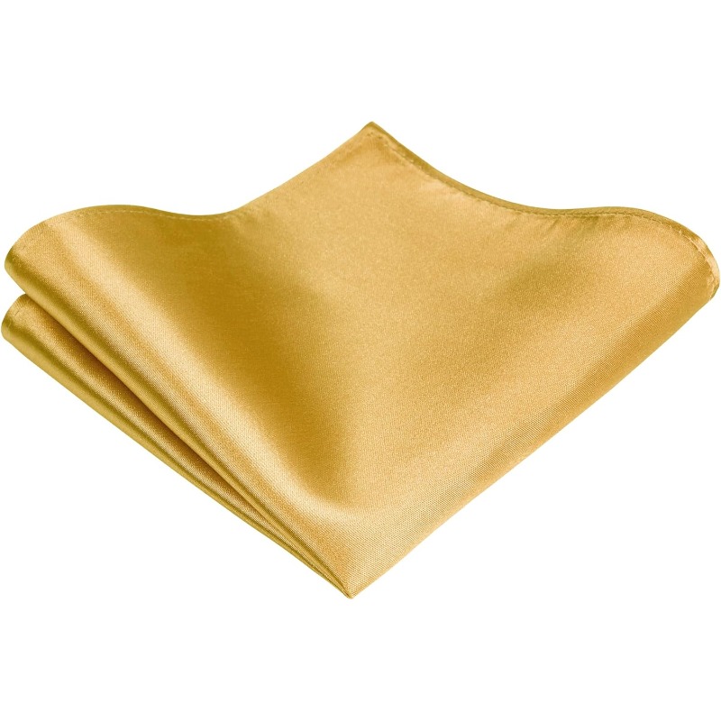 Solid Satin Woven dyed Color F - Neck Tie Set Box 评论和价格