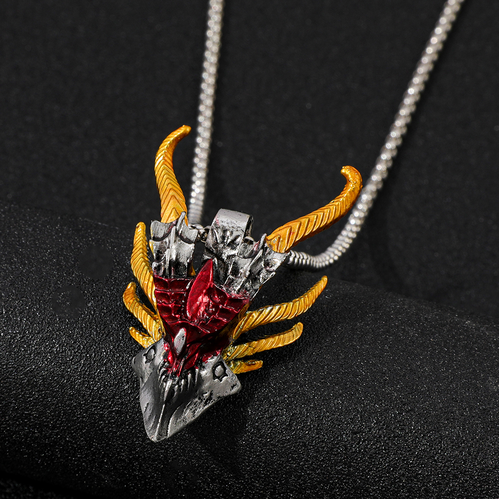 Retro Hip-Hop Evil Dragon Head - Men Accessories Fashion 评论和价格