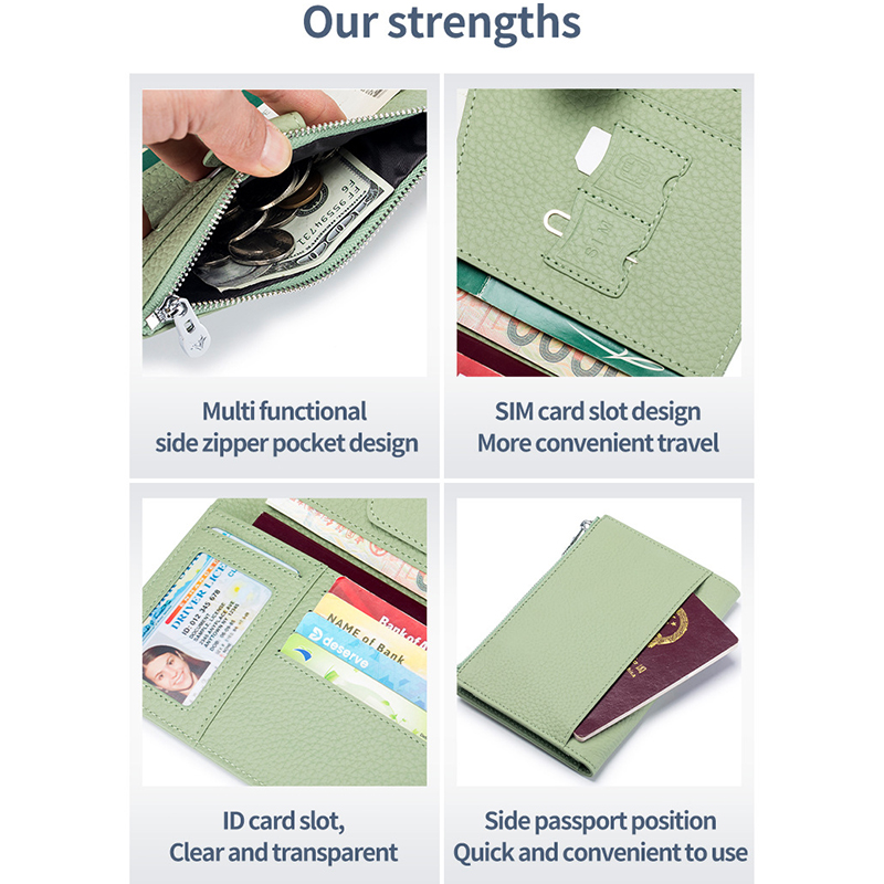 New Full Grain Leather Passpor - Men'S Accessories Essentials 评论和价格