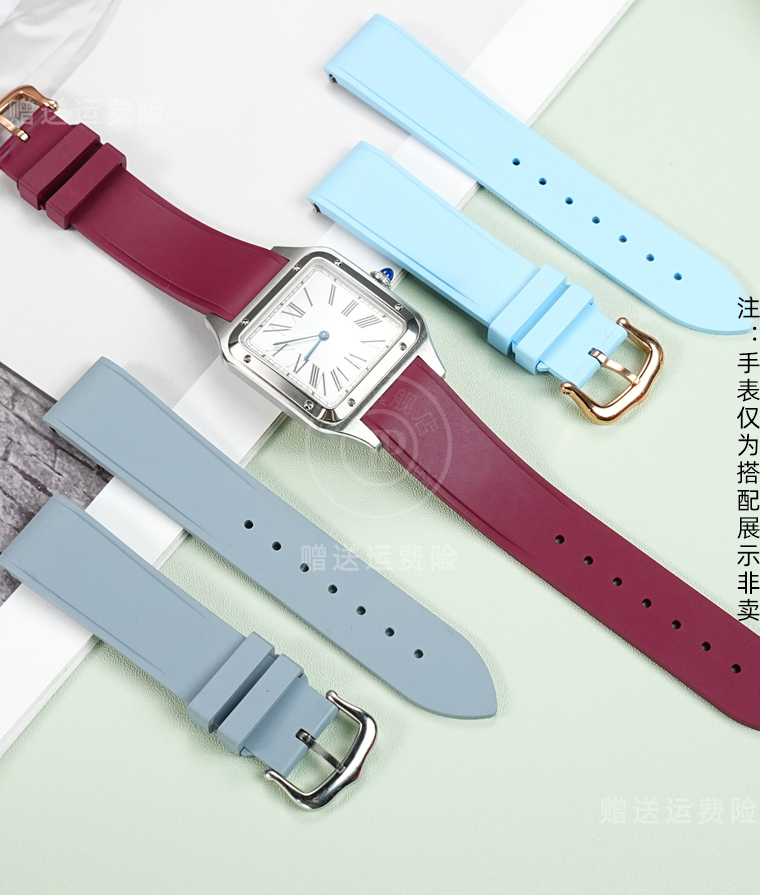 Fluororubber belt For Cartier  - Men'S Accessories Cartier 评论和价格
