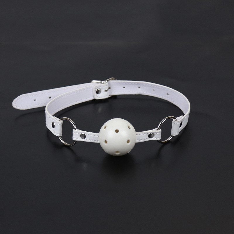 Bdsm Leather Mouth Gag Ball Se - Men'S Accessories Trending 评论和价格