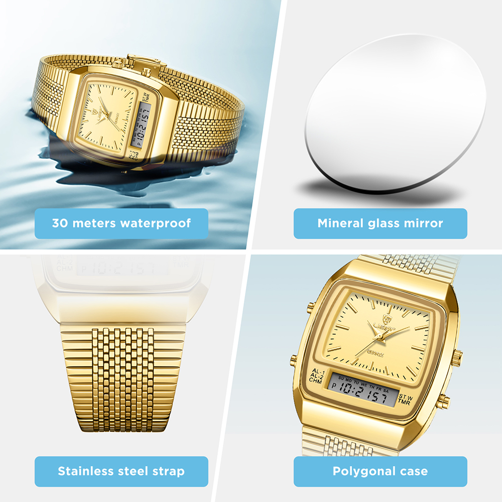 LIEBIG Fashion Luxury Digital  - Men'S Accessories Display 评论和价格
