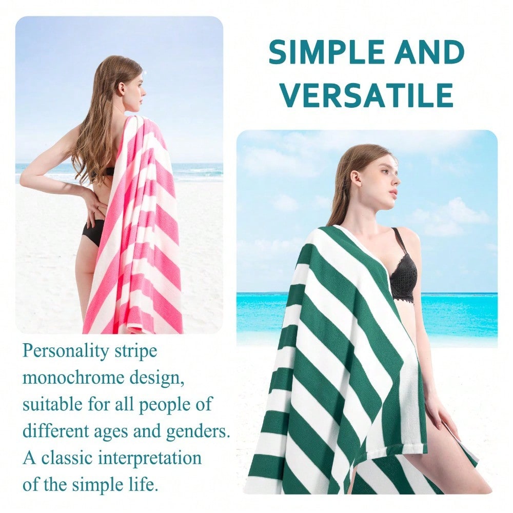 1pc Oversized 29x58 Inch Strip - Men'S Accessories Essentials 评论和价格