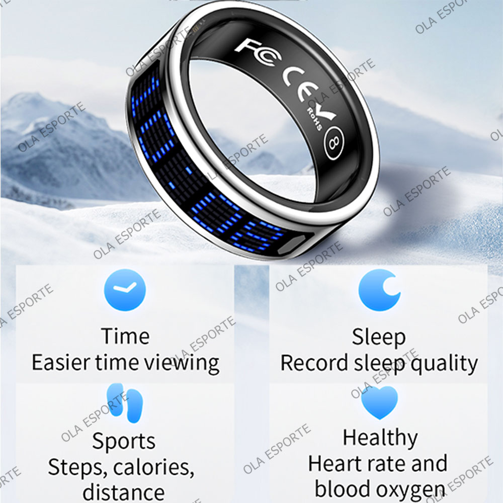 2025 Smart Ring Men Women LED  - Men'S Accessories Display 评论和价格