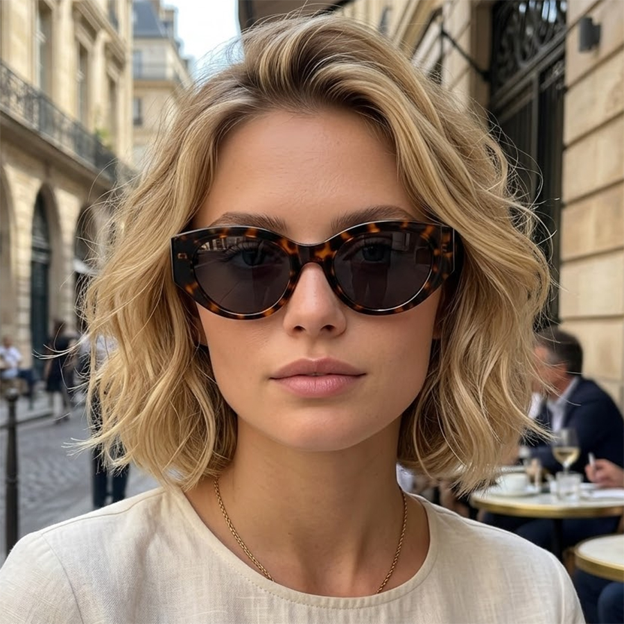 Women Men Classic Cat-Eye Pola - Sunglasses Polarized Men 评论和价格