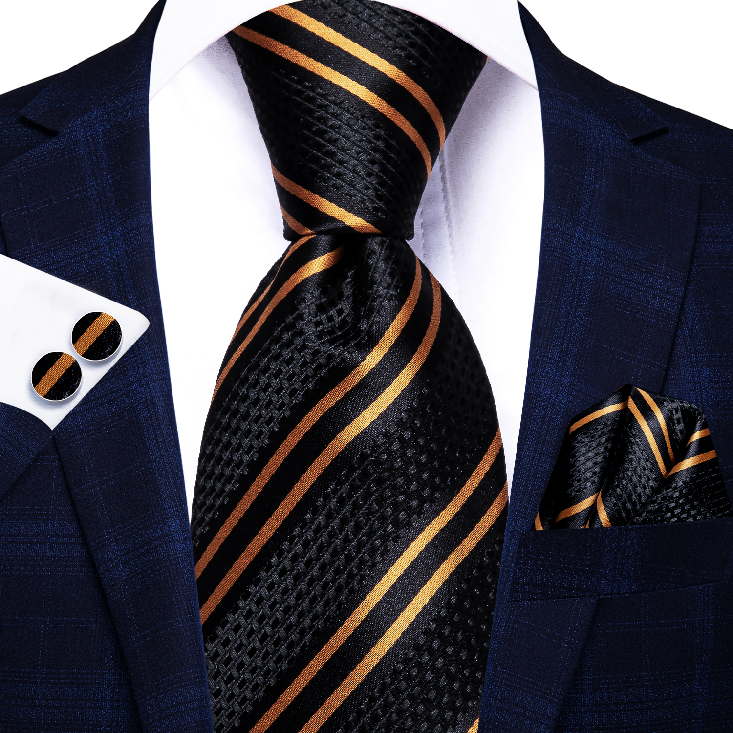 Hi-Tie Luxury Gift Box Golden  - Neck Tie Set Box 评论和价格