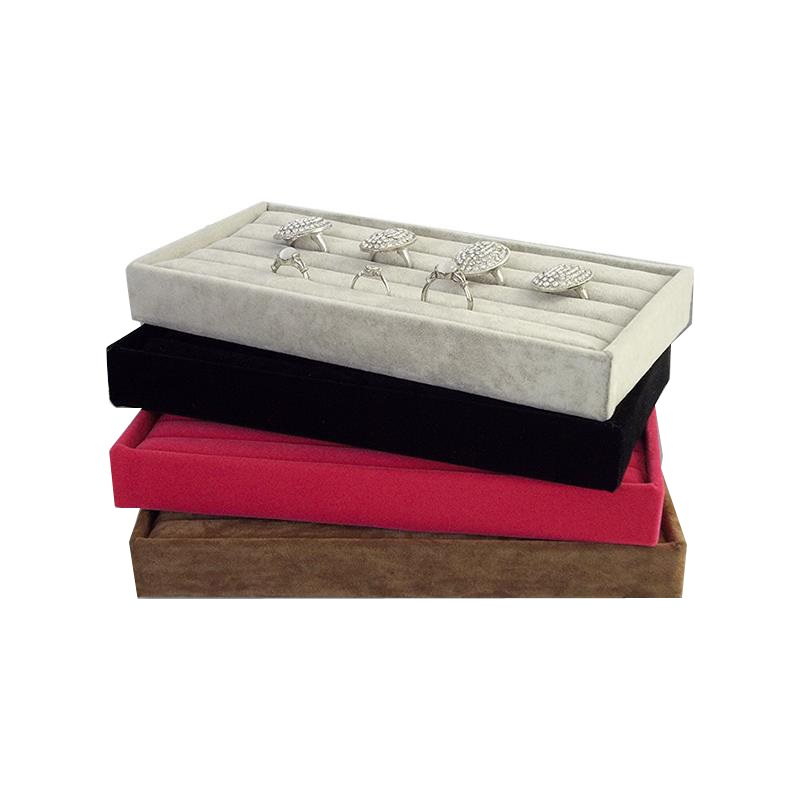 Velvet Jewelry Box Diamond Rin - Cufflink Box Set 评论和价格