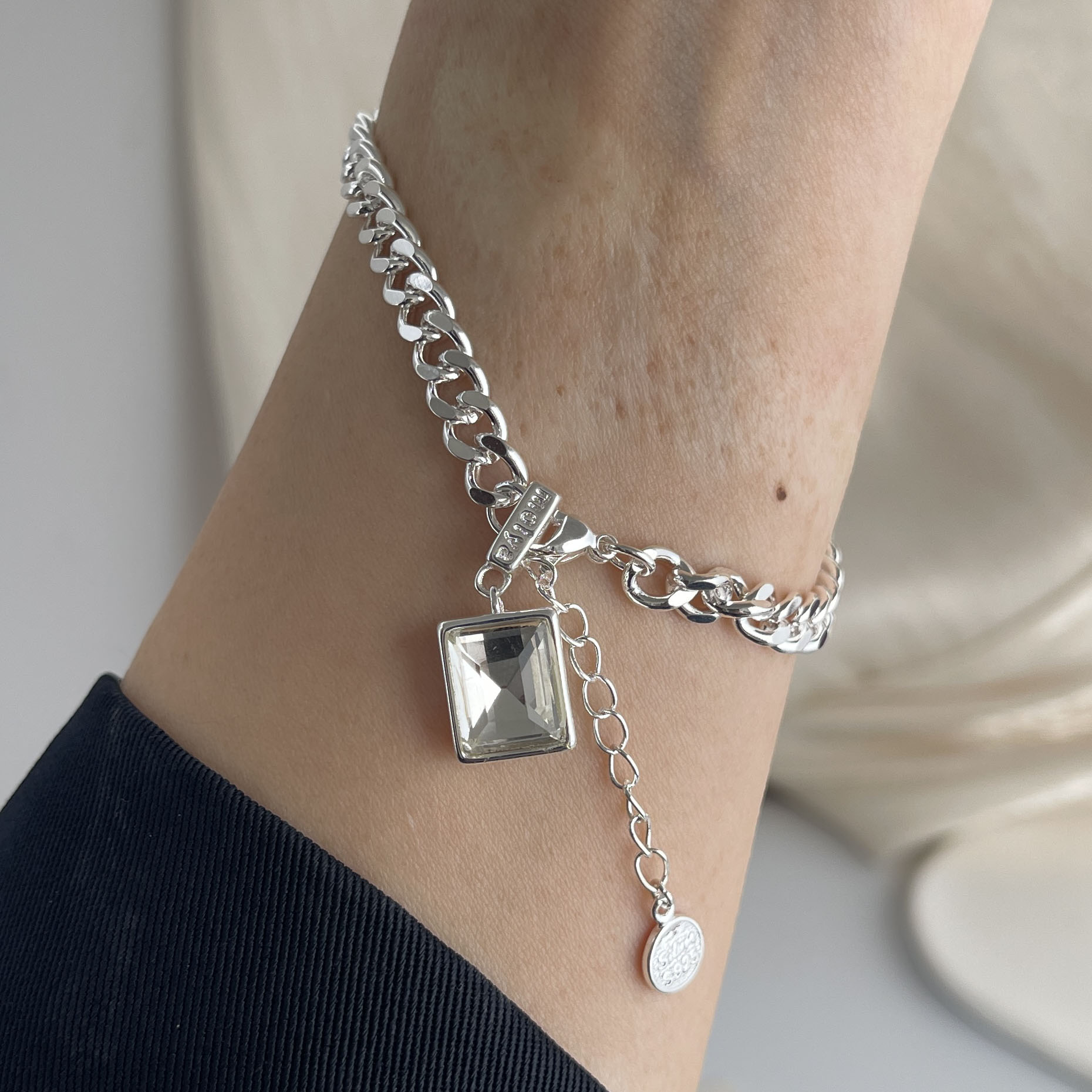 925 Sterling Silver Bracelets  - Men'S Accessories Trending 评论和价格