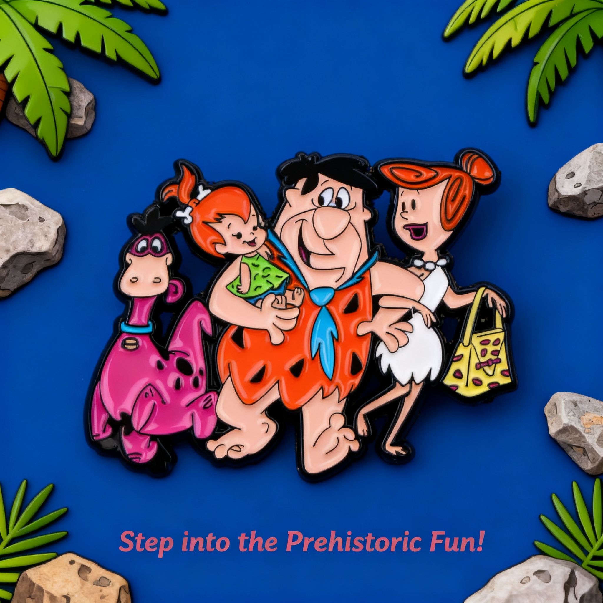 Cartoon Dinosaur Enamel Pin Ba - Men Accessories Brooch 评论和价格
