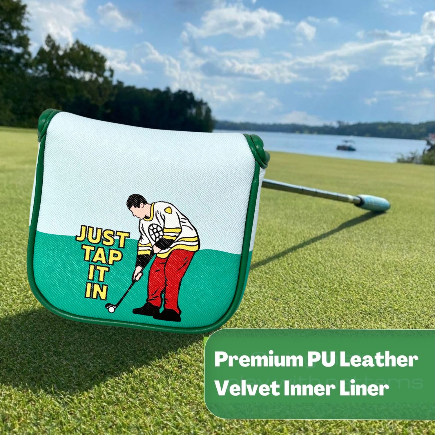 Funny PU Leather Golf Putter C - Men'S Accessories Essentials 评论和价格