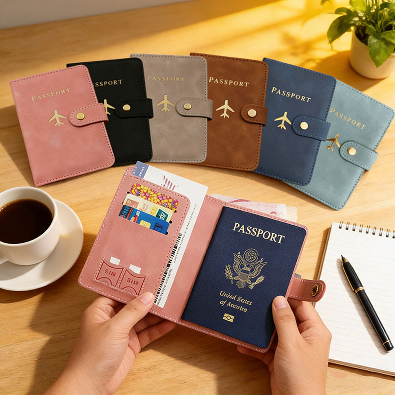 Leather Passport Holder Covers - Men'S Accessories Essentials 评论和价格