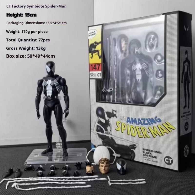 15cm Ct Mafex 147 Comic Symbio - Men'S Accessories Display 评论和价格