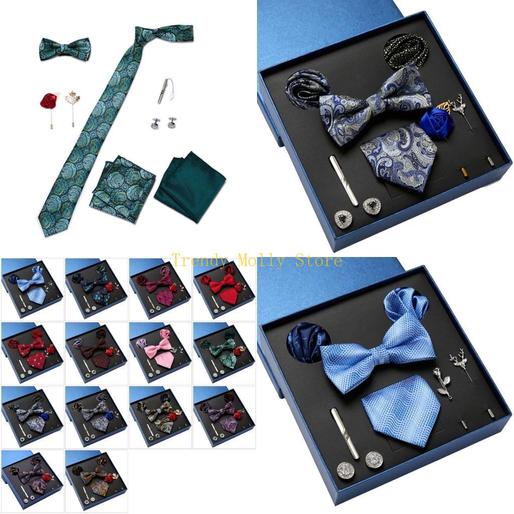 N5KB Men's Necktie and Accesso - Neck Tie Set Box 评论和价格