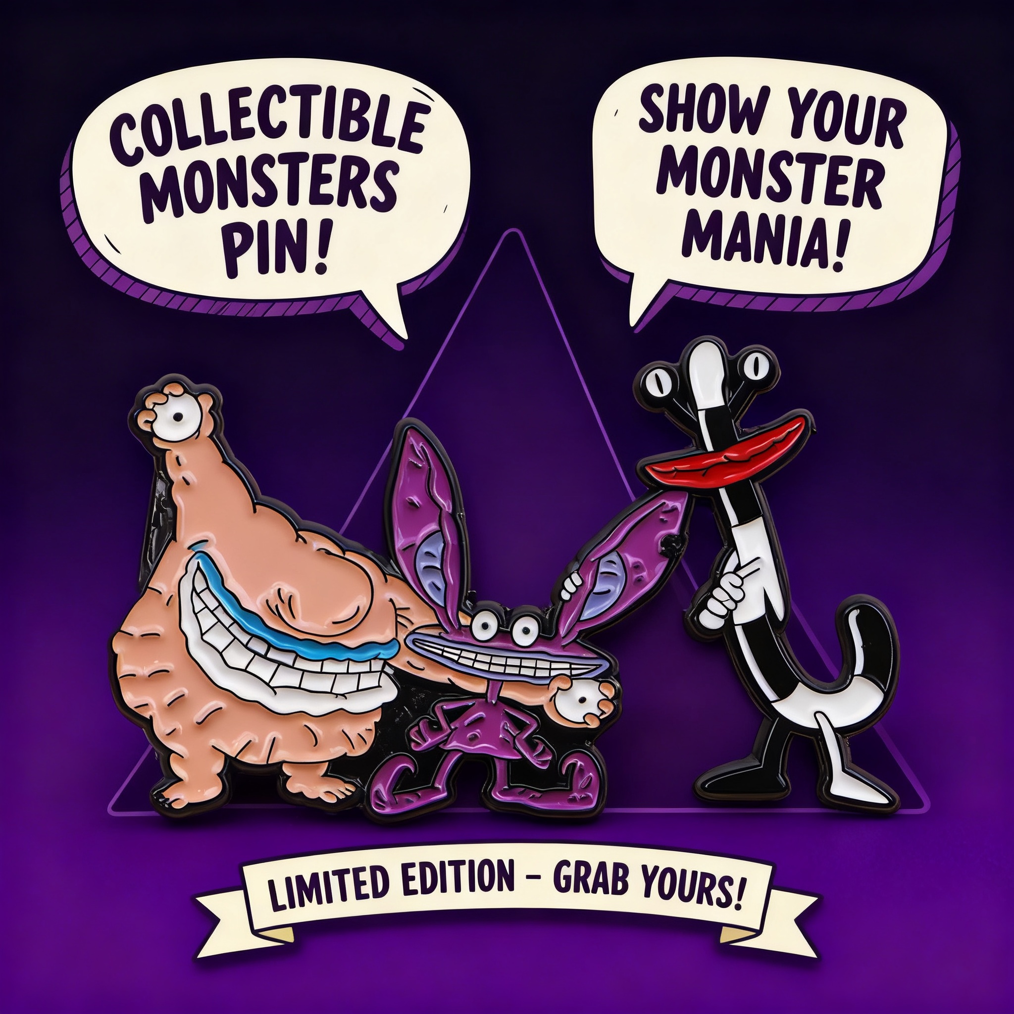 Cartoon Monster Enamel Pin Bad - Men Accessories Brooch 评论和价格