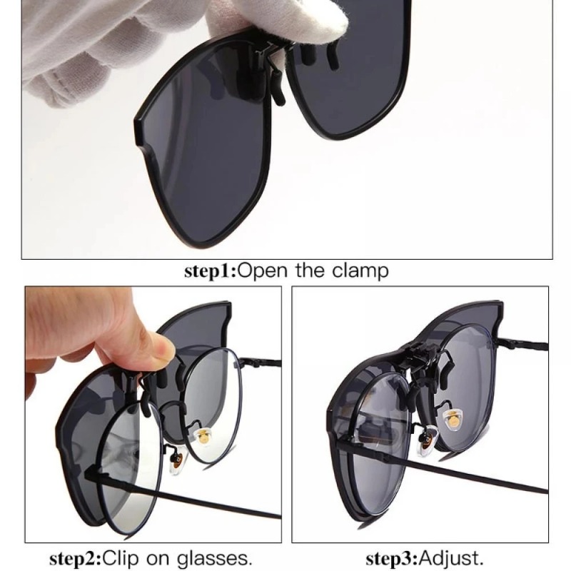 Polarized Clip On Sunglasses M - Sunglasses Polarized Men 评论和价格