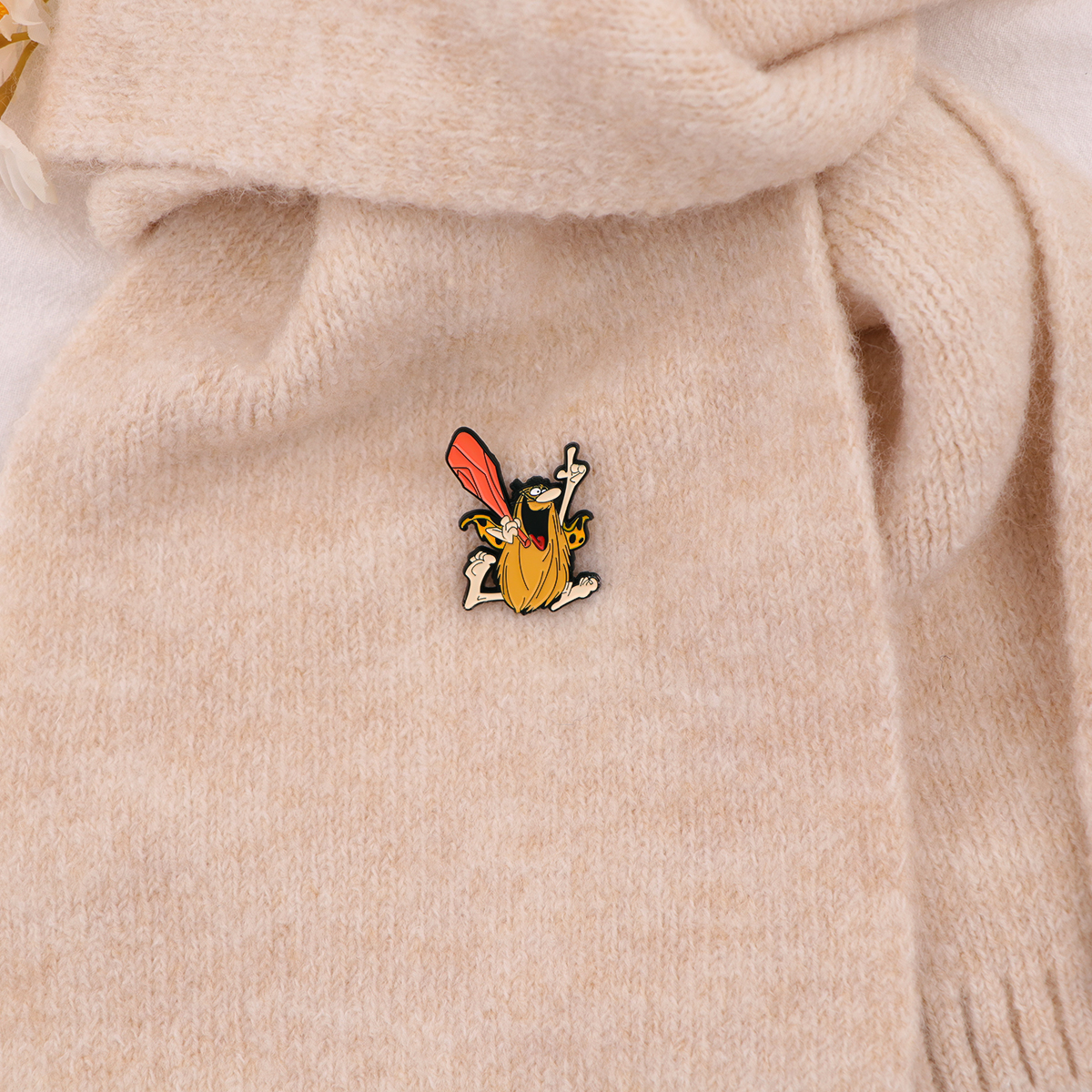 Funny Captain Enamel Pin Carto - Men Accessories Brooch 评论和价格