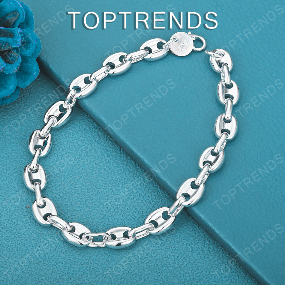 Cute 925 Sterling Silver Pig N - Men'S Accessories Trending 评论和价格