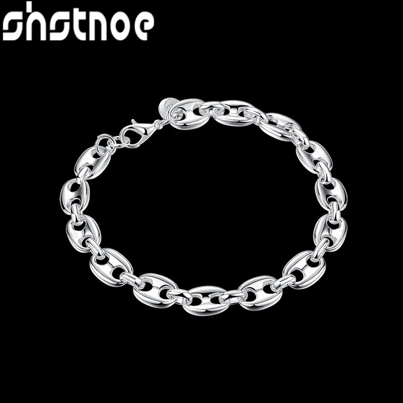 Cute 925 Sterling Silver Pig N - Men'S Accessories Trending 评论和价格