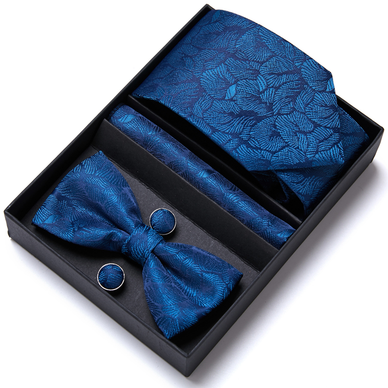 Tie For Men Formal Dress Tuxed - Neck Tie Set Box 评论和价格