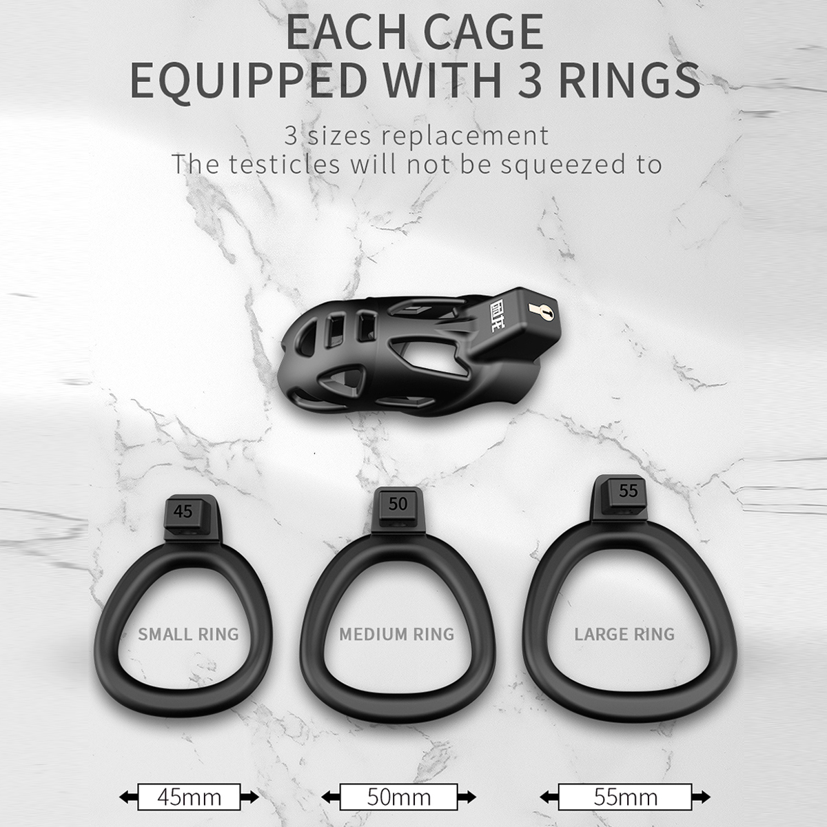 Male Chastity Cage Penis Lock  - Men'S Accessories 评论和价格