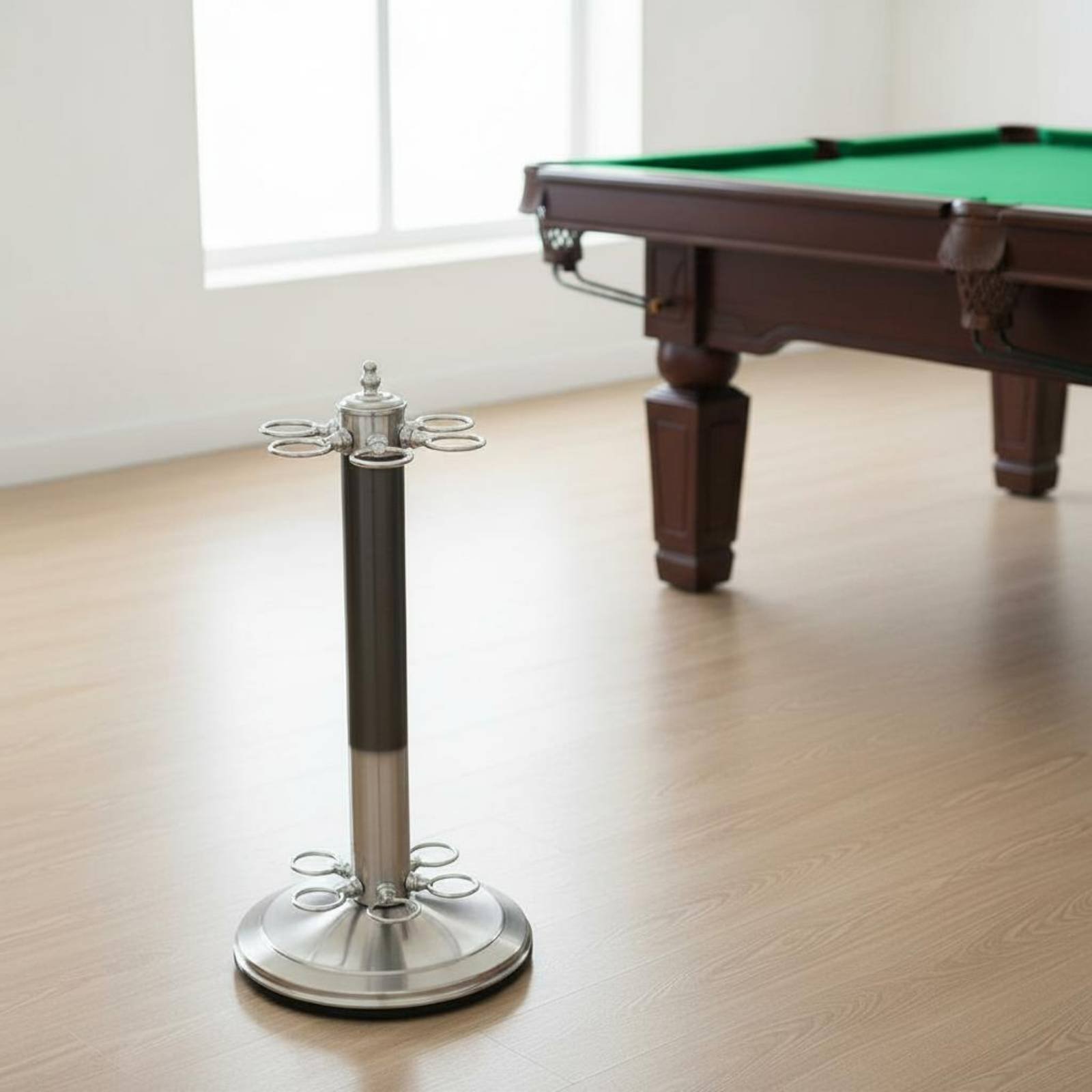 Metal Billiard Cue Rack Stable - Men'S Accessories 评论和价格