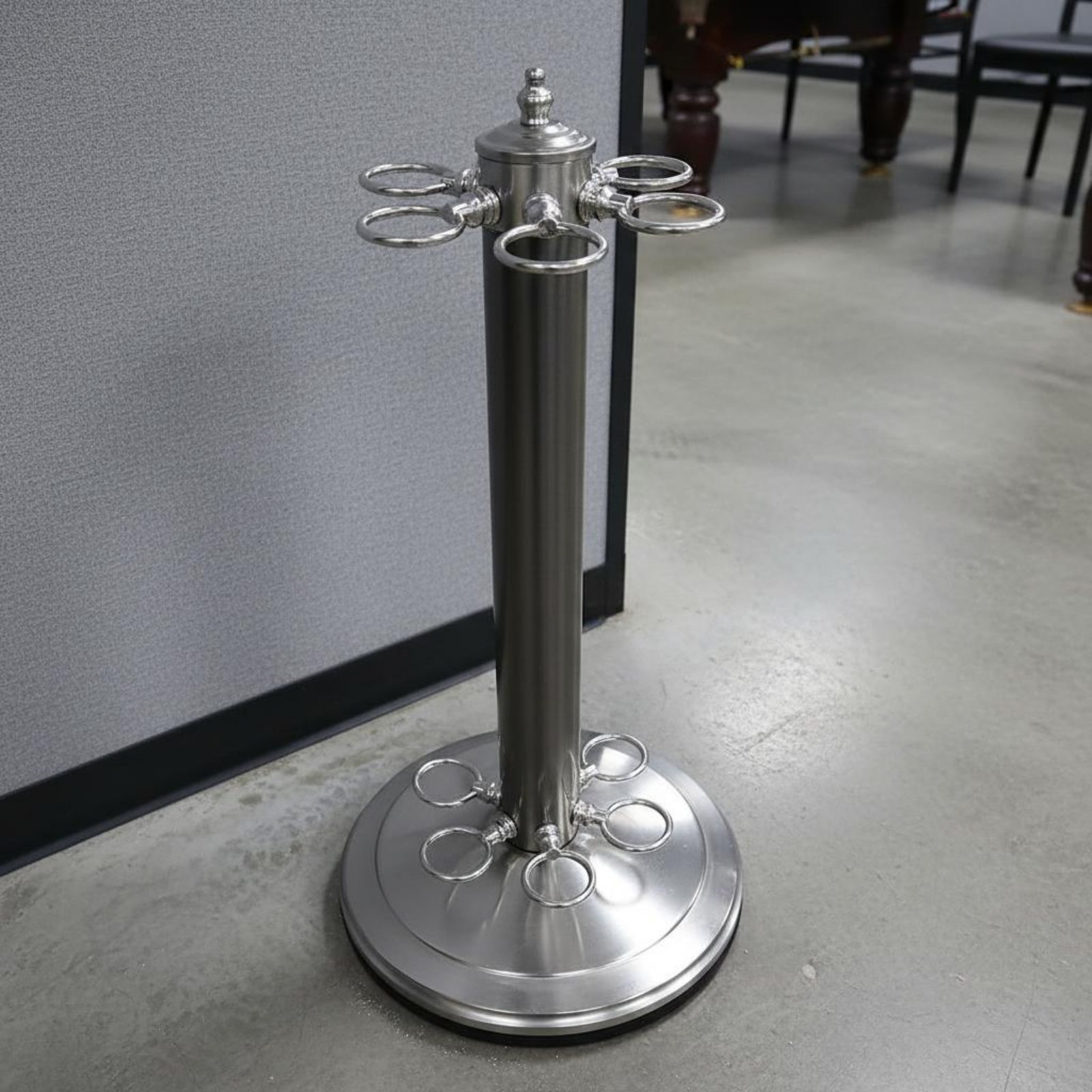 Metal Billiard Cue Rack Stable - Men'S Accessories 评论和价格