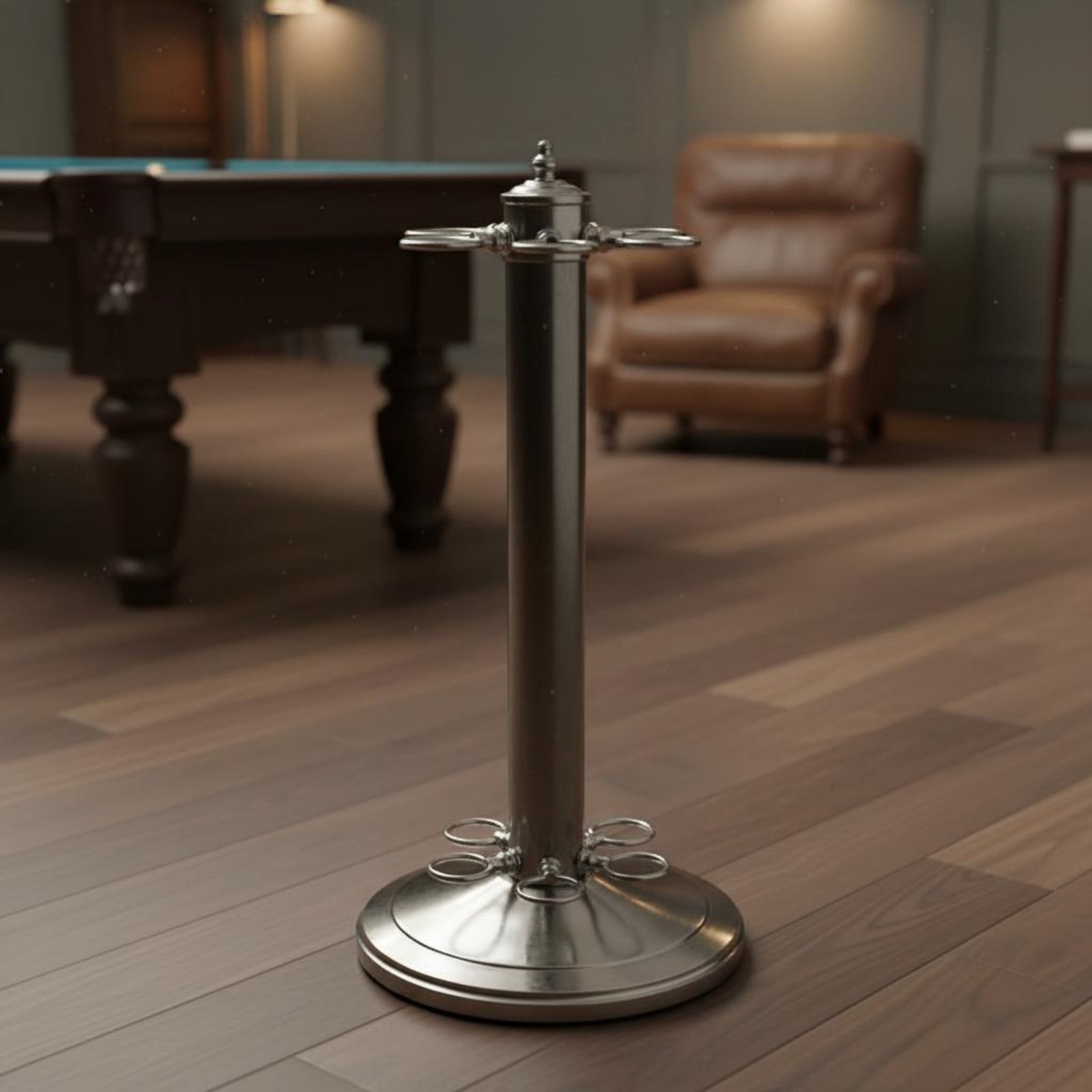 Metal Billiard Cue Rack Stable - Men'S Accessories 评论和价格