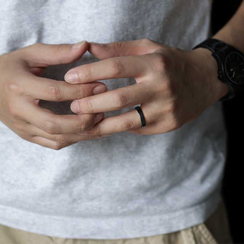 Small Qty Wholesale 4mm Matte  - Men'S Accessories Essentials 评论和价格