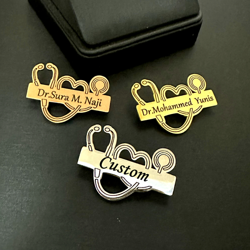 Custom Healthcare Worker Docto - Men Accessories Brooch 评论和价格